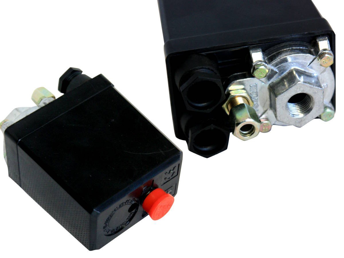 Pressostat compresseur : dispositif, repérage, raccordement et réglage - point j