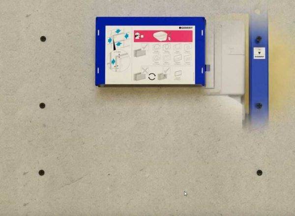 Installation d'installation de toilettes: instructions détaillées pour l'installation d'un WC suspendu