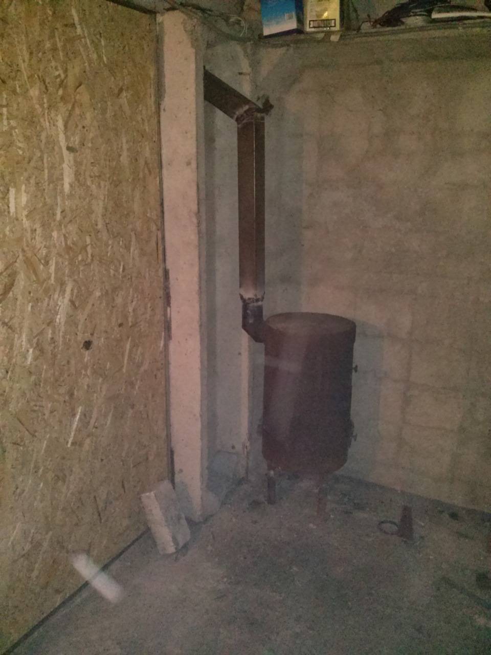 Poêle à faire soi-même (poêle à ventre plat) pour un garage