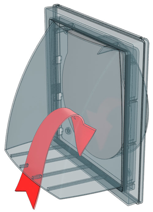 Grille de ventilation avec clapet anti-retour : sélection et installation