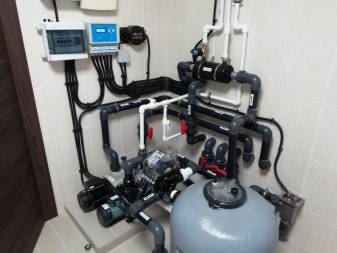 Sélection d'équipements pour la piscine