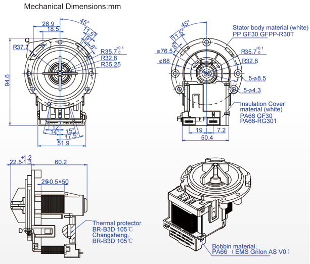 Remplacement de la pompe de la machine à laver - instructions