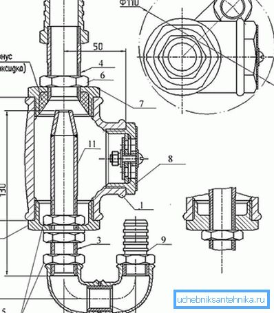 Éjecteur fait maison pour une station de pompage : un exemple de fabrication pas à pas