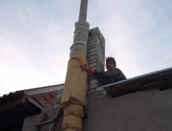 Comment isoler une cheminée. sélection des matériaux