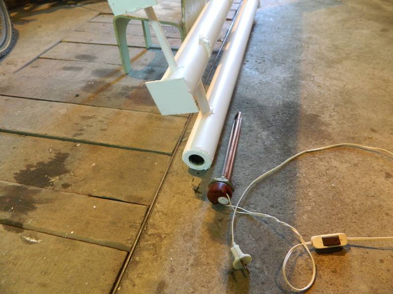 Appareil de chauffage fait maison pour le garage: instructions pour le faire vous-même