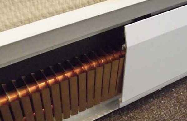 Chauffage par plinthes électriques et à eau