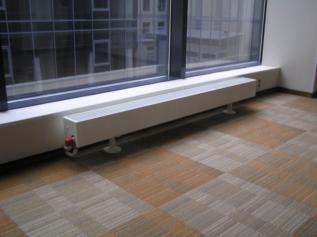 Convecteurs au sol (65 photos): un aperçu des modèles électriques et à eau avec un ventilateur intégré au sol. "brise" et eva, kermi, itermic et autres