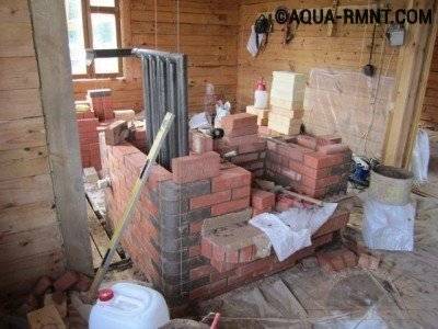 Un poêle avec un circuit d'eau pour chauffer une maison: caractéristiques du chauffage du poêle + choix de la meilleure option