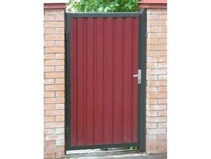 Comment fabriquer un portail pour une maison privée à partir d'un profilé métallique: dessins + instructions de fabrication étape par étape.