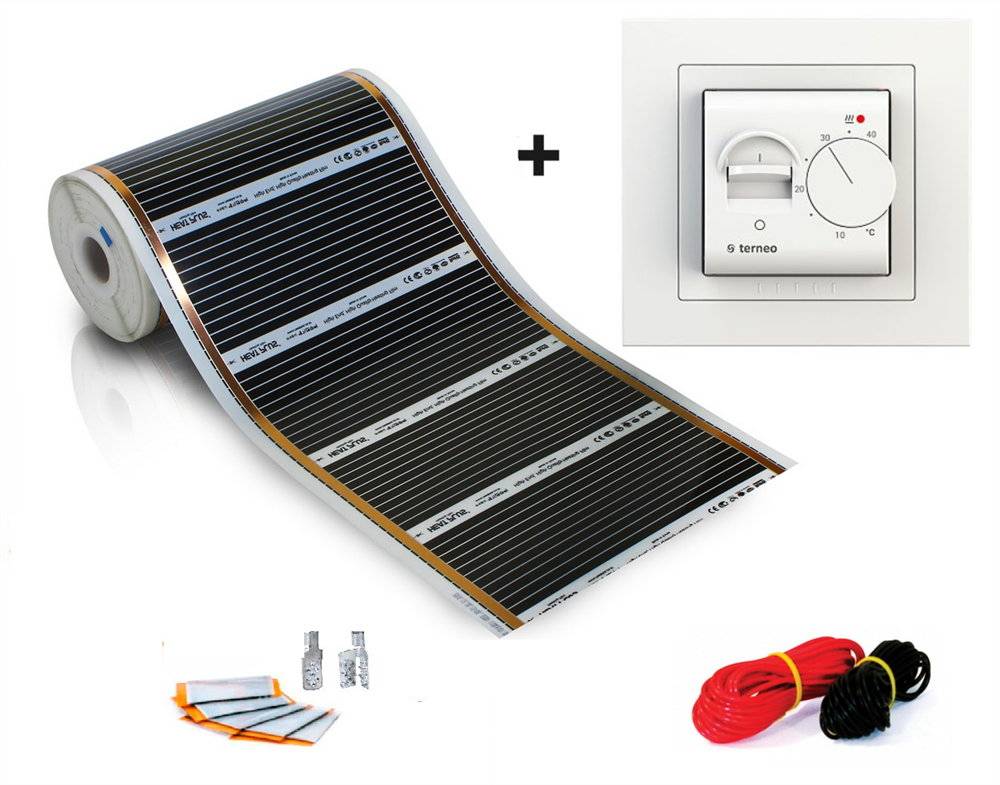 Sol chauffant infrarouge sous le carrelage: caractéristiques d'utilisation et d'installation