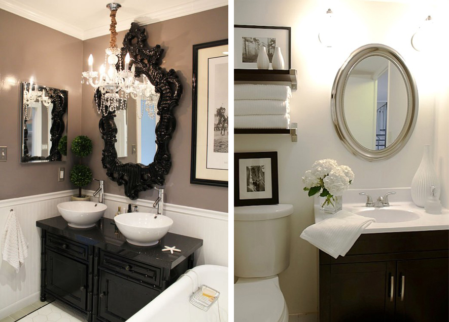 Décoration de salle de bain - solutions originales, exemples modernes et recommandations pour décorer une salle de bain (90 photos)