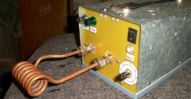 Comment fabriquer un chauffe-eau à induction de vos propres mains