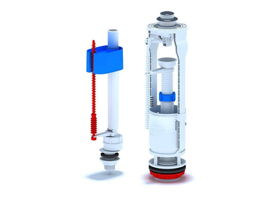 Réservoir de chasse d'eau : appareils, installation, réglage, réparation