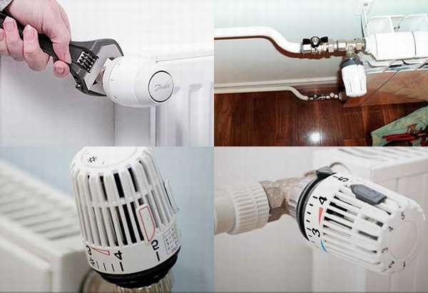 Sélection et installation d'une tête thermique pour un radiateur de chauffage