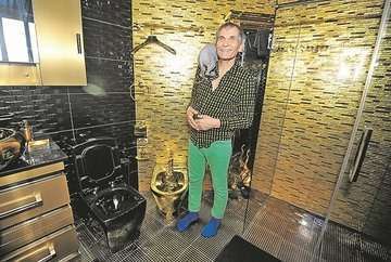 Bari Alibasov loue son appartement fou. qui a besoin de toilettes dorées pour un demi-million par mois ?