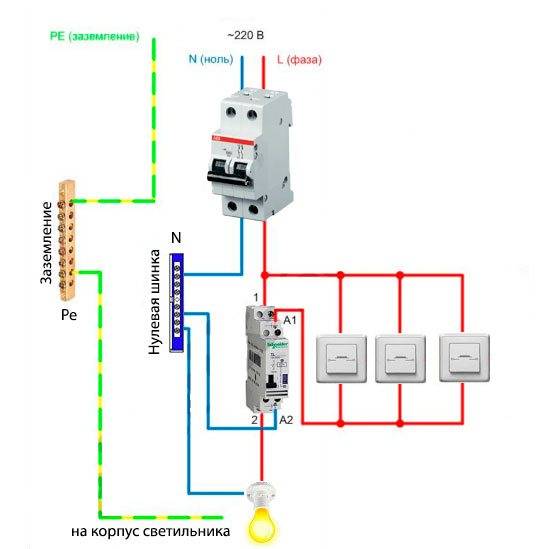 Relais à impulsions pour le contrôle de l'éclairage : fonctionnement, types, marquage et connexion