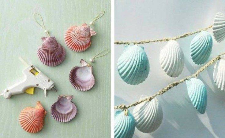 7 façons de décorer votre appartement avec des coquillages