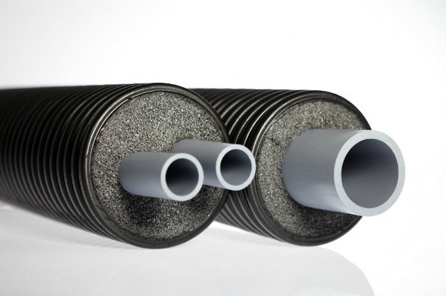 Isolation thermique des tuyaux de chauffage et d'alimentation en eau