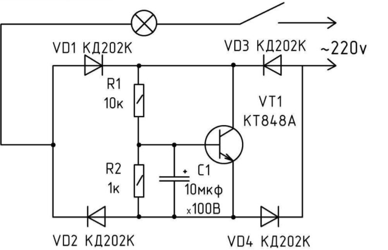 "Lampe éternelle" à incandescence à faire soi-même