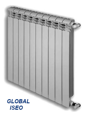 Radiateurs bimétalliques global style plus 500, radiateur aluminium vox, iseo