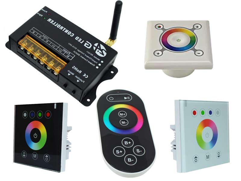 Ruban LED dimmable : schéma de connexion du gradateur, options de contrôle de la luminosité