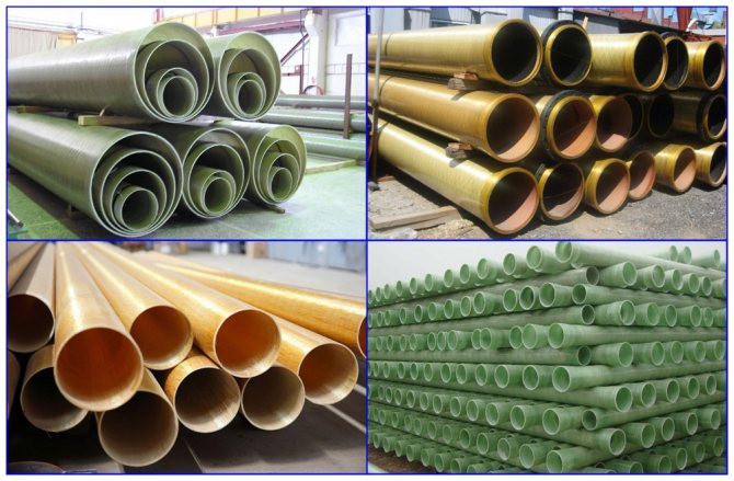 Caractéristiques des tuyaux en fibre de verre et portée