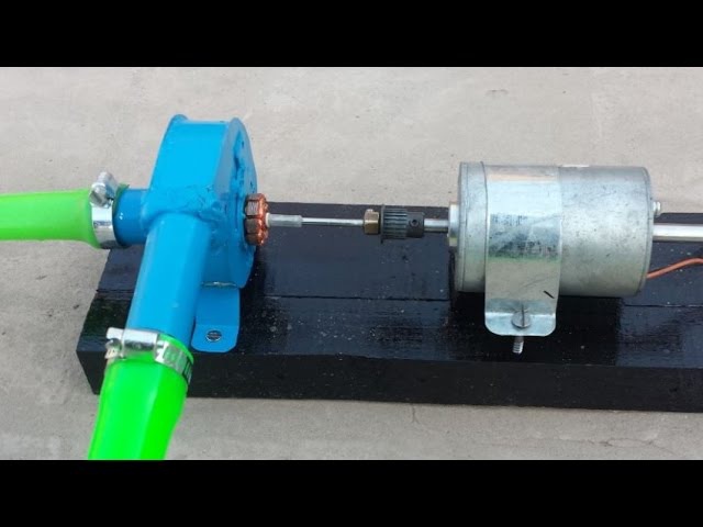 Pompe à eau à faire soi-même : 13 modèles de pompes maison - point j