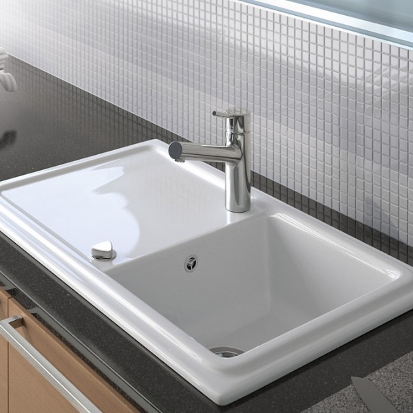 Évier en céramique pour la cuisine: types, aperçu des fabricants + que rechercher lors du choix