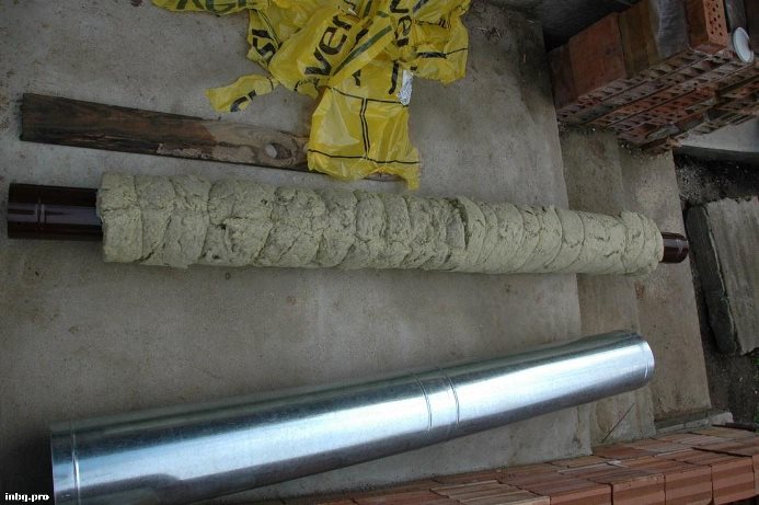 Nous fabriquons correctement une cheminée sandwich de nos propres mains