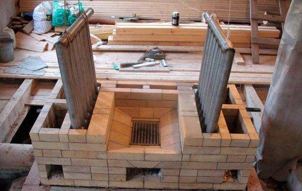 Chauffage au poêle avec un circuit d'eau pour une maison particulière - dispositions générales