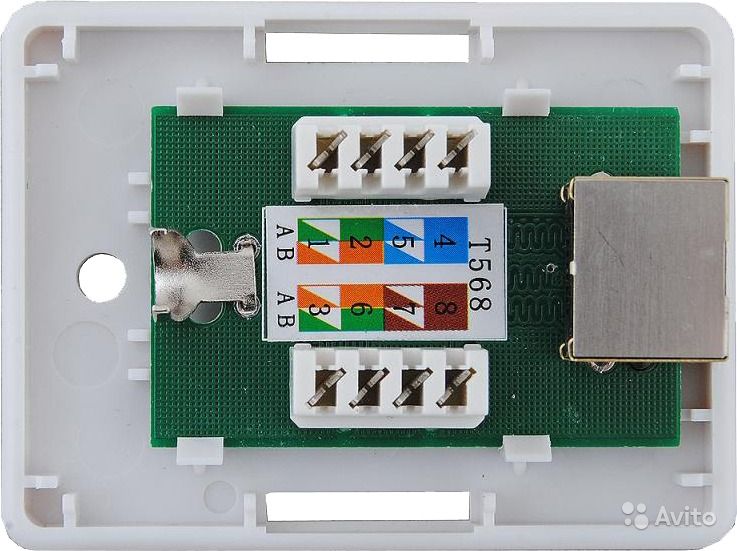 Prise RJ-45 : règles de connexion et d'installation d'une prise informatique. marquage des fils et minimisation des pertes de transmission de données + 90 photos des meilleurs modèles