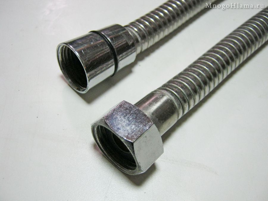 Comment changer le tuyau de la douche dans la salle de bain: dépannage de divers problèmes