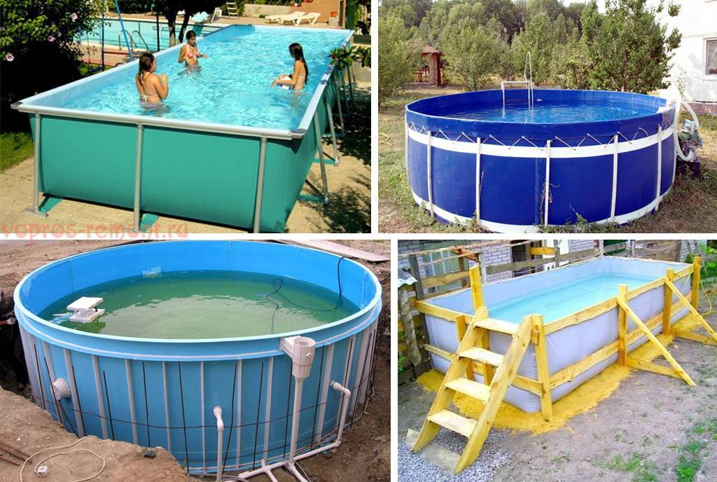Construire une piscine fixe de vos propres mains