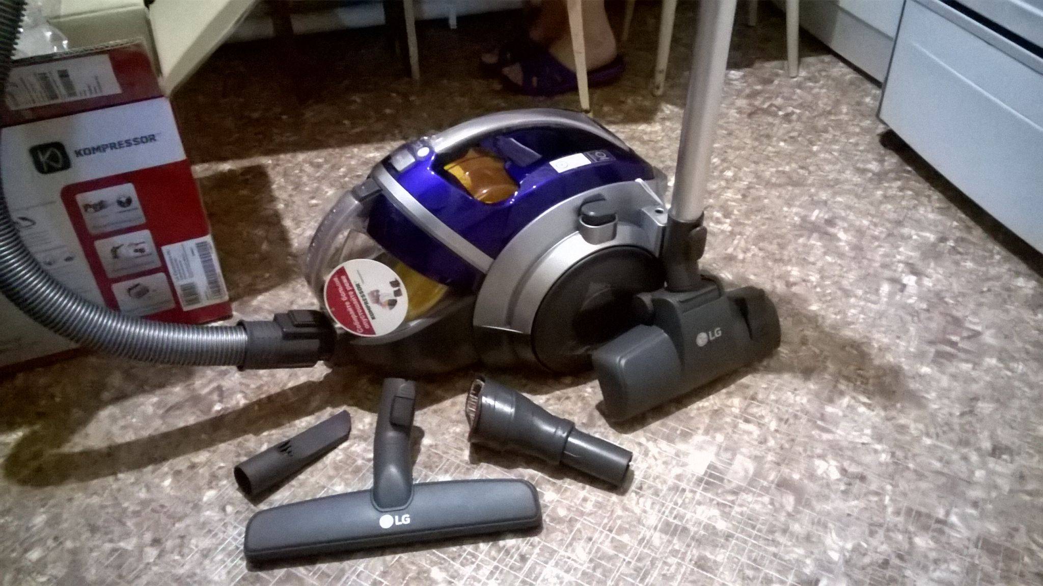 Aspirateur lg kompressor 2000w: gamme, avis, instructions, mauvaise aspiration