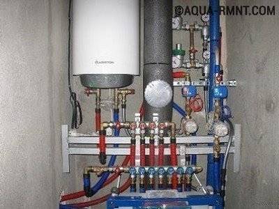 Attacher la chaudière de chauffage avec du polypropylène