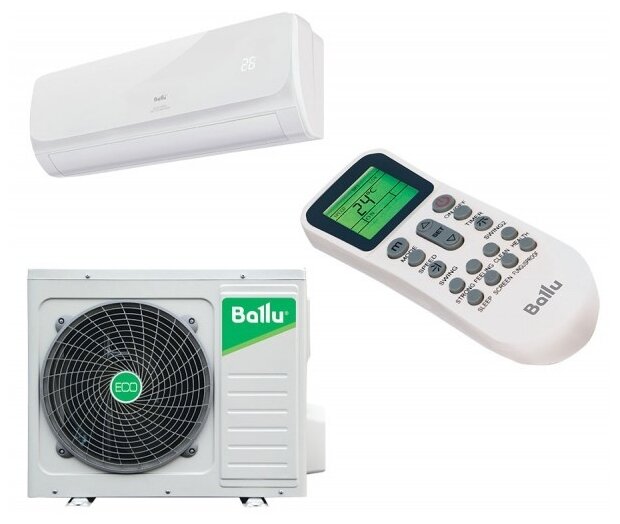 Vue d'ensemble du système split ballu bsli-09hn1 : technologie d'onduleur au design chinois