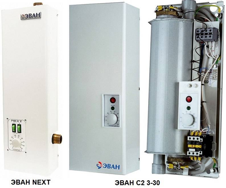 Chaudières électriques Evan. caractéristiques de choix. comment choisir une chaudière électrique en 2019