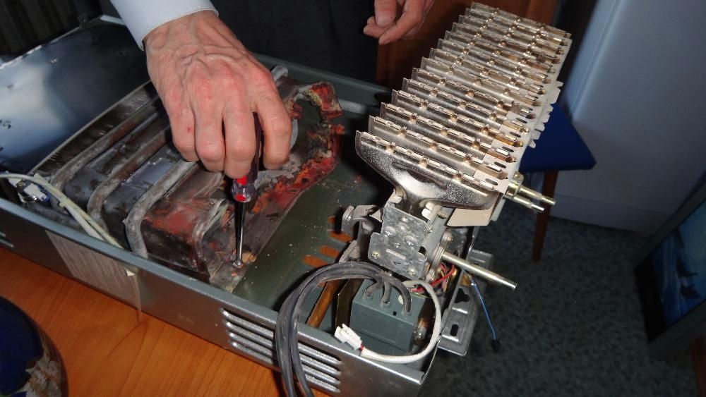 Comment réparer une colonne de gaz