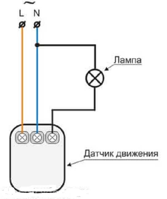 Comment connecter un détecteur de mouvement à une ampoule : instructions détaillées et schémas - point j