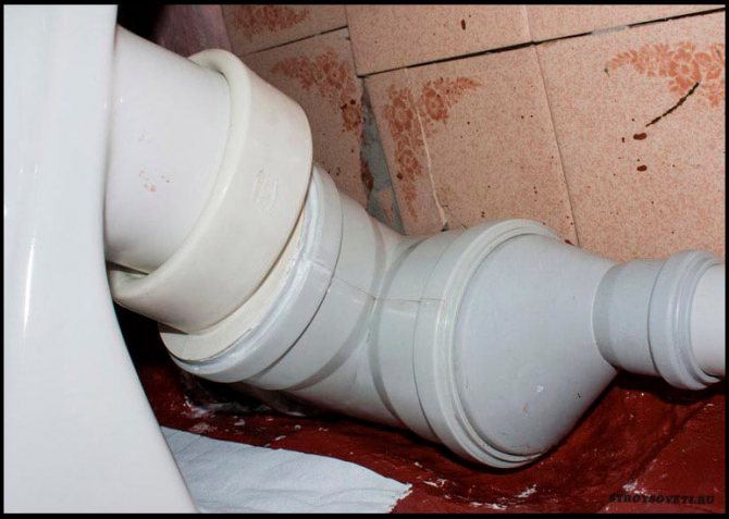 Cuvette de toilette comment installer