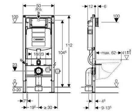 Installation d'angle pour les toilettes: conseils pour choisir et règles d'installation