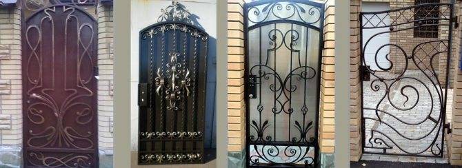 Comment fabriquer un portail pour une maison privée à partir d'un profilé métallique: dessins + instructions de fabrication étape par étape.