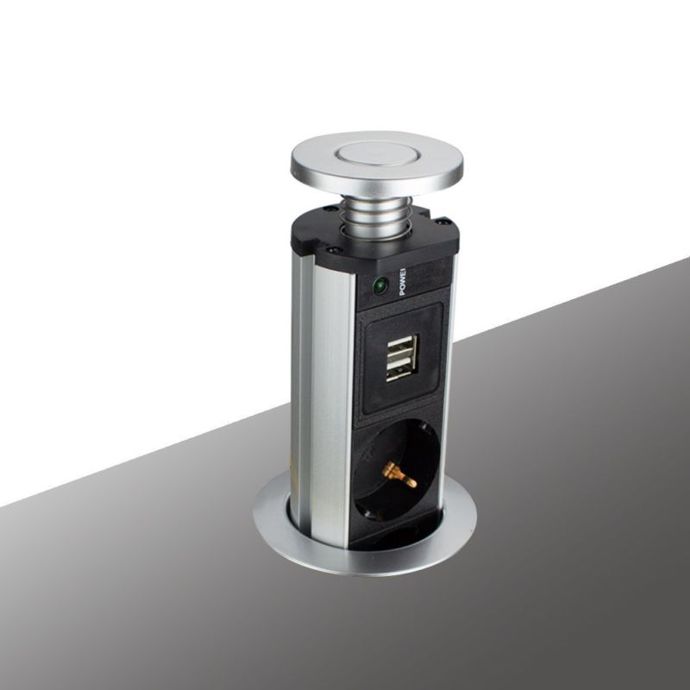 Prises rétractables pour comptoirs - comment et où installer