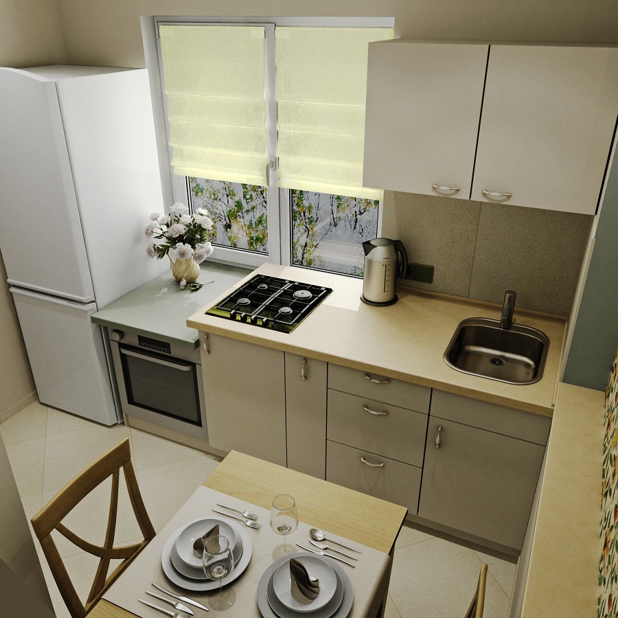 Kitchenette pour le studio: avantages et inconvénients, caractéristiques de choix et design