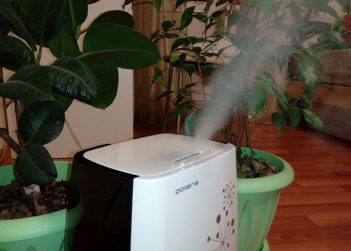 Nous humidifions l'air de l'appartement avec des moyens improvisés
