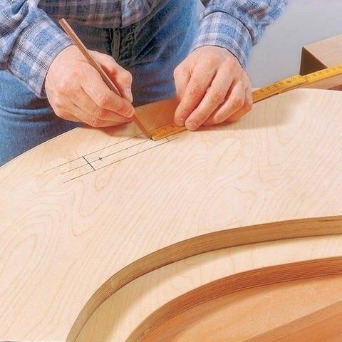 Chaise à bascule en bois à faire soi-même: idées de photos, dessins + instructions étape par étape