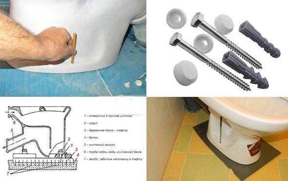 Installation de toilettes à faire soi-même, comment installer une cuvette de toilettes au sol et suspendue de vos propres mains