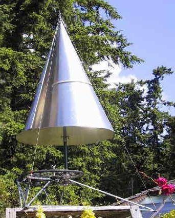 Éolienne verticale à faire soi-même: comment assembler une éolienne à axe de rotation vertical