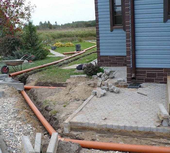 Comment faire le drainage sur un site de gravier sans tuyaux de vos propres mains