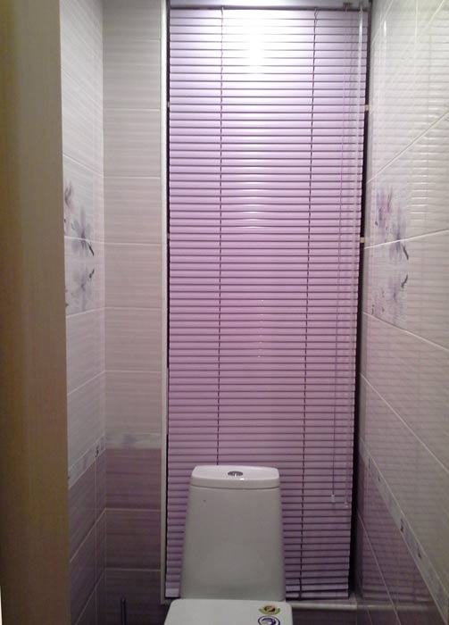 Niche dans les toilettes